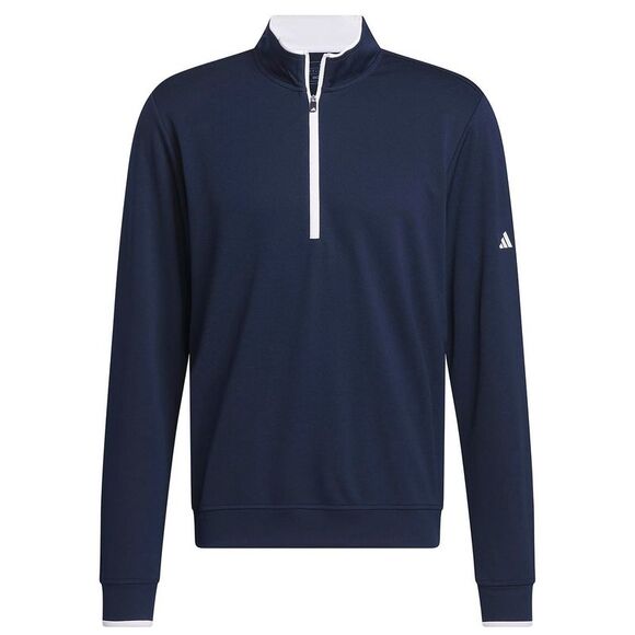 Adidas Mens Quarter Zip Sweatshirt / Collegiate Navy